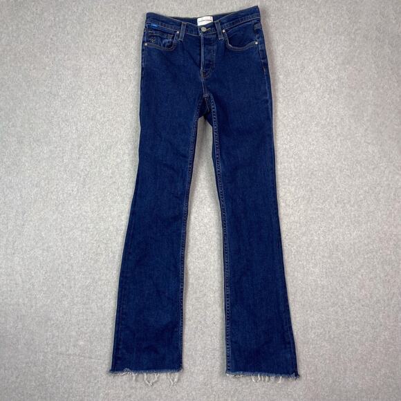 Cotton Citizen Womens 26 Cindy Jean Blue Stretch Denim Button Fly